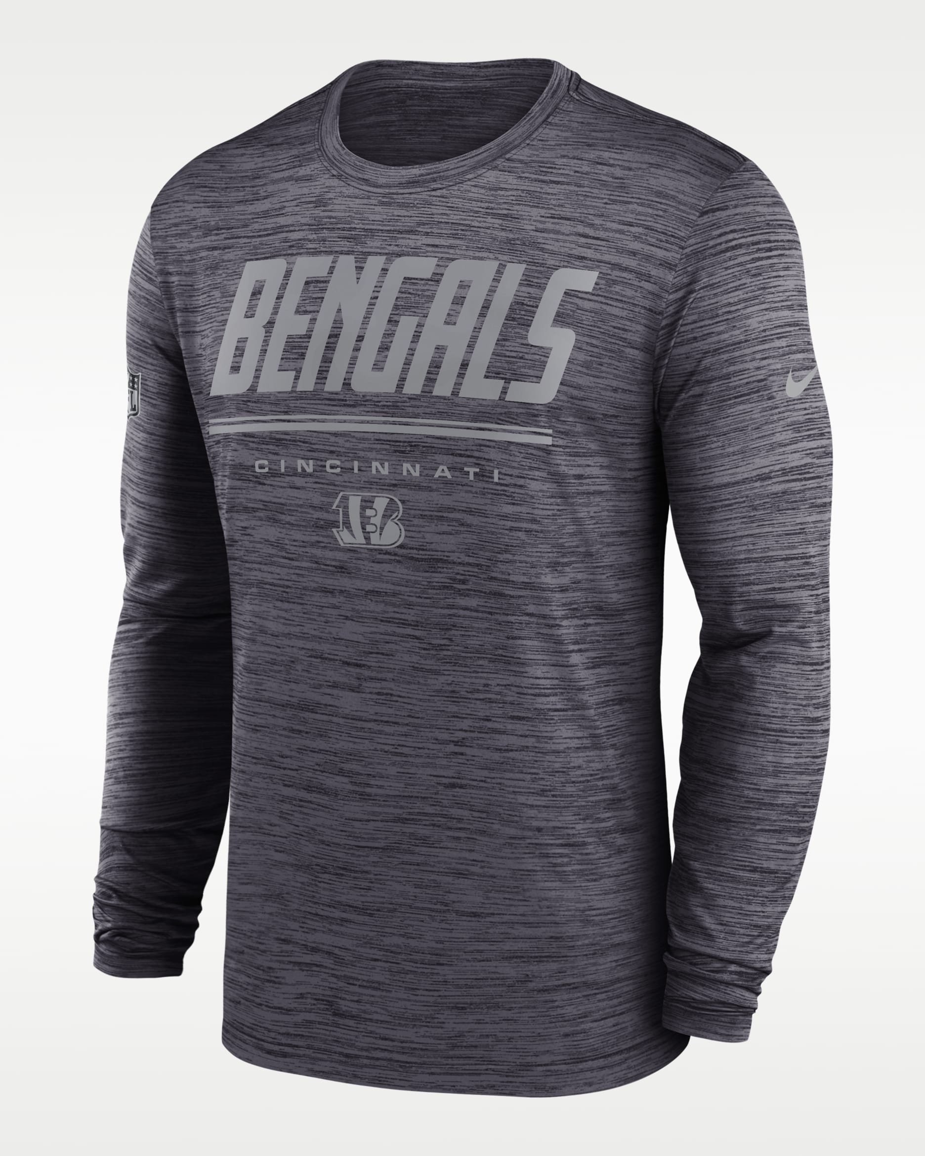 Cincinnati Bengals Sideline Team Issue Velocity Men's Nike Dri-FIT